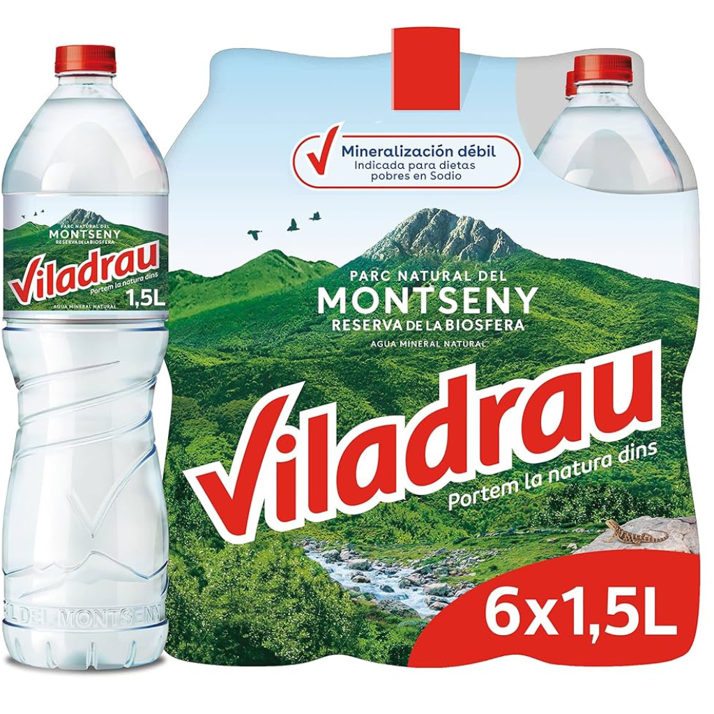 Aguas y bebidas sin gas - Supermercado Barcelona