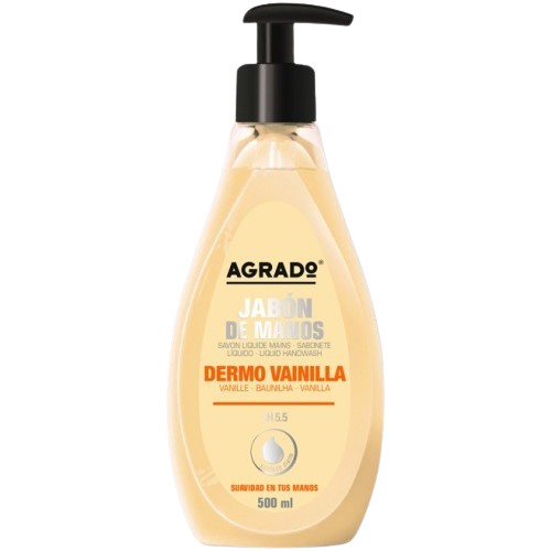  AGRADO JABON DE MANOS DERMO VAINILLA 500ML - Oferta especial Verneda Best Cash Carry